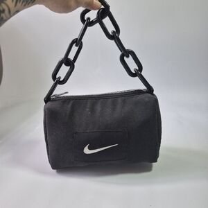 Frankie Collective Nike Black‎ Bag with Chain Strap Upcycle